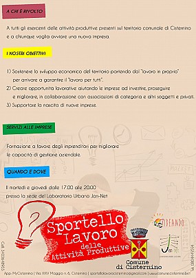 Sportello Lavoro