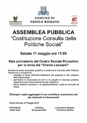 consulta politiche sociali - maggio 2019_1
