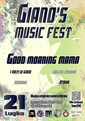 Locandina Giano's Music fest