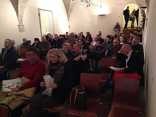 La platea alla premiazione
