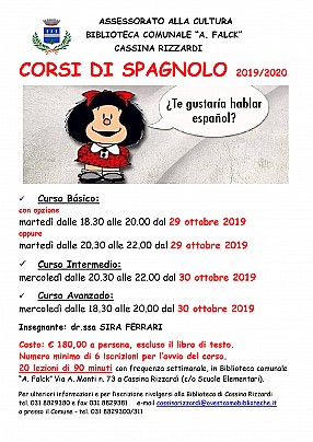 Cassina Rizzardi 3 2019 lingue