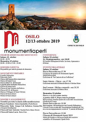 Monumenti Aperti 2019