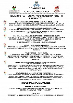 Bilancio partecipativo - progetti in pillole - v.2_1
