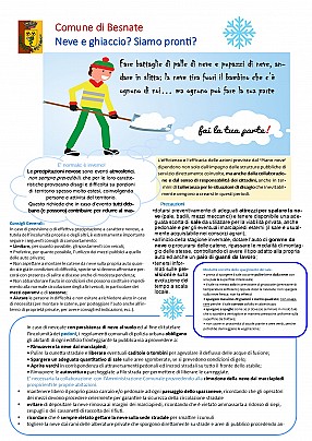 volantino neve