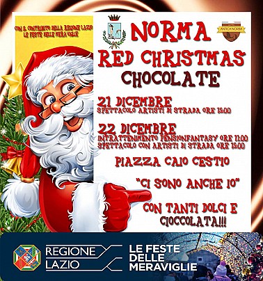 Red Christmas Chocolate