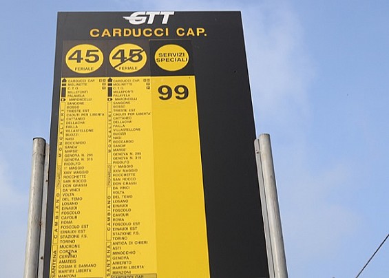 Nuovo capolinea e meno mezzi pesanti in centro città.