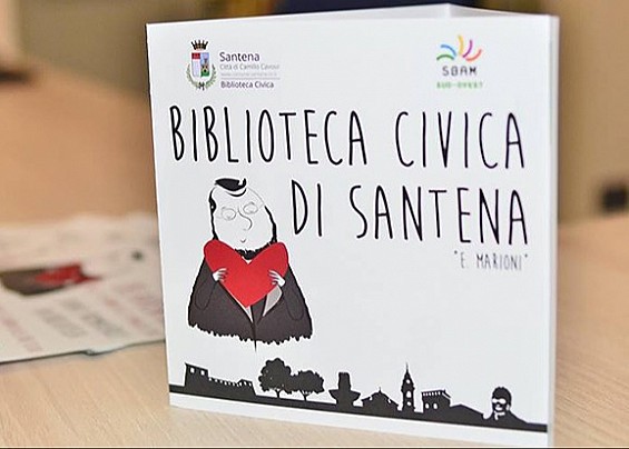 SBAM: la biblioteca civica di Santena continuerà la collaborazione anche nel prossimo biennio