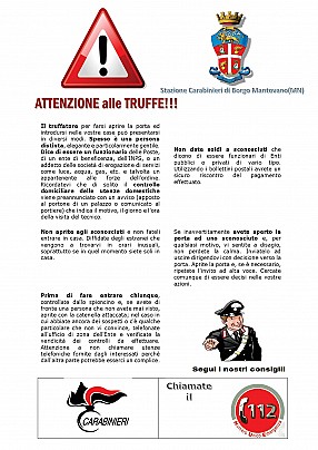 Truffa volantino