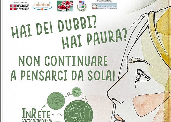 Parte a Santena il servizio InRete Centroantiviolenza.