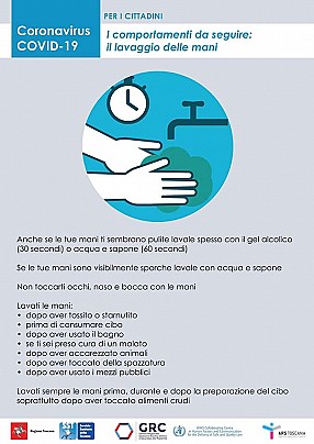 lavaggio mani