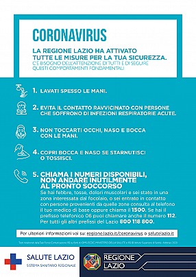 DECALOGO Regione Lazio, sintesi