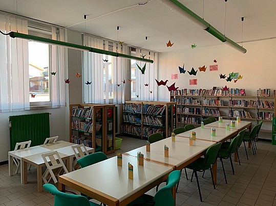 Biblioteca Landriano Bambini Origami Gru