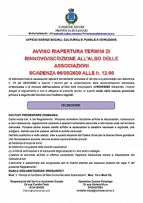 ALLEGATO B DET 019 DEL 22.04.2020 II AVVISO ISCRIZIONI ASSOCIAZIONI_pages-to-jpg-0001