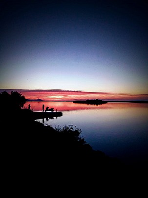 tramonto Foce Coghinas