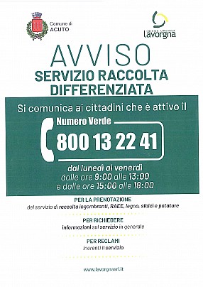 SERVIZIO-RACCOLTA