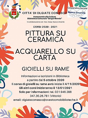 Locandina Ceramica 2020 - 2021
