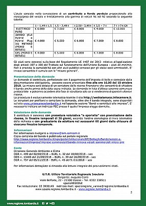 contributi acquisto veicoli commerciali