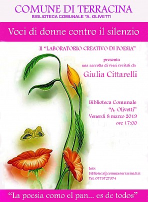 Locandina Poesia 8 Marzo