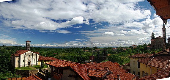 panorama dal Bourg da Bass