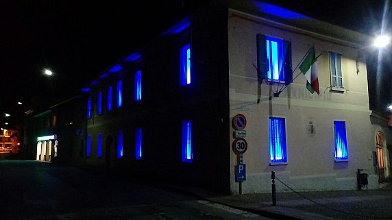 Sede comunale blu 2018