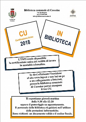 Servizio biblioteca