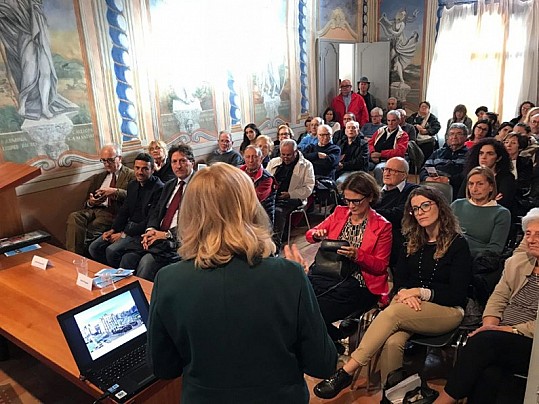 Museo Civico Archeologico_Sala delle Muse_conferenza olio_2018