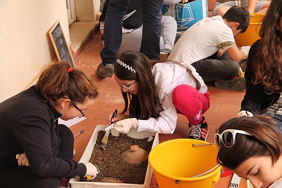 Museo Civico Archeologico_simulazione di scavo