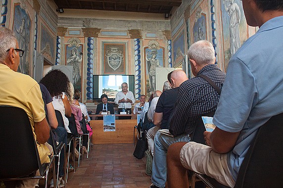Museo Civico Archeologico_Sala delle Muse_conferenza
